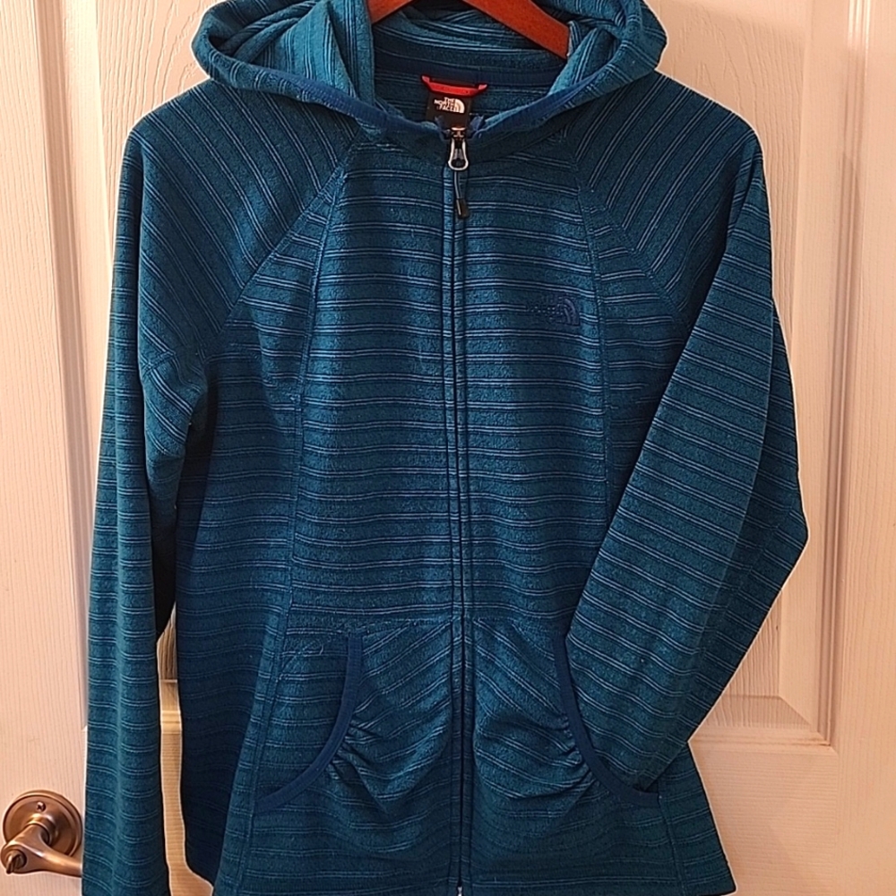 *$10 SALE* North Face full zip fleece hoodie - size Medium